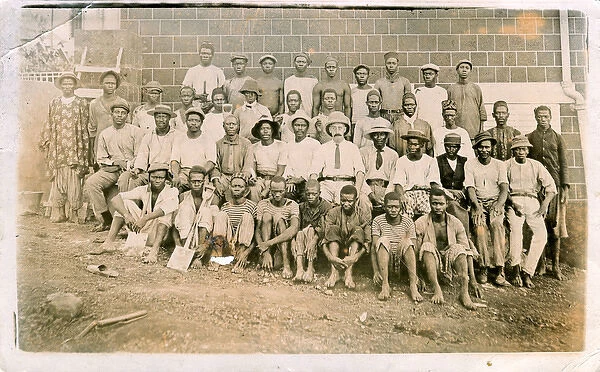 Missionary with Native Workers