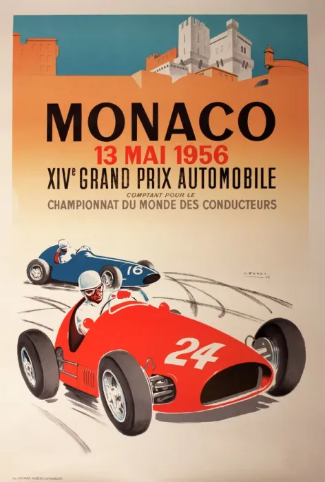 Framed Print : 1956 Monaco Grand Prix Print - Stirling Moss Maserati Victory Framed Print : 1956 Monaco Grand Prix Print - Stirling Moss Maserati Victory