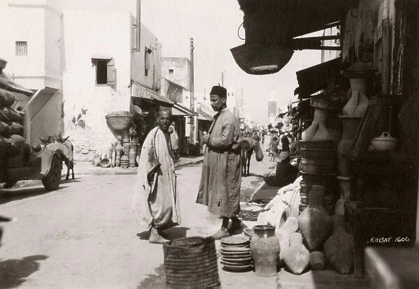 Morocco, North West Africa - Pot Shop, Rabat