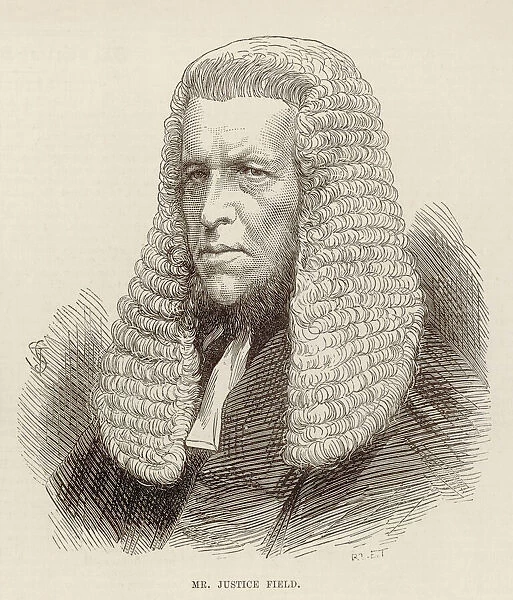 Mr. Justice Field. William Ventris Field(1813-1907)
