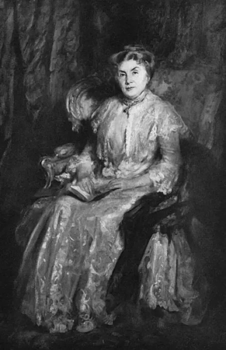 Framed Print : Mrs John D. Rockefeller Print 1839-1915 Framed Print : Mrs John D. Rockefeller Print 1839-1915