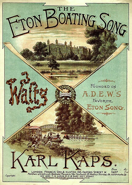 Music cover, The Eton Boating Song