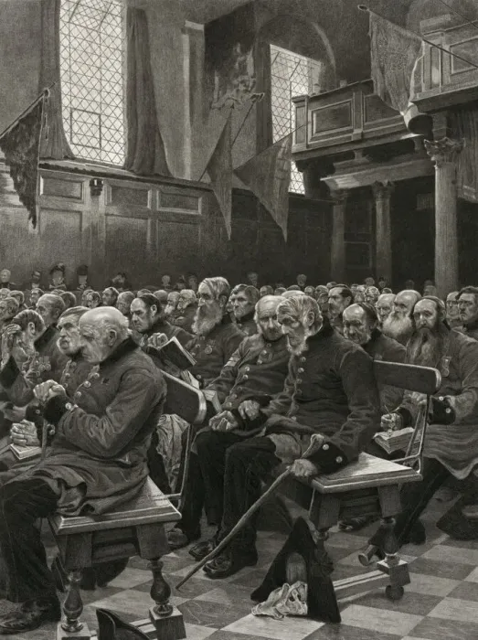 Framed Print : Print of The Last Muster Framed Print : Print of The Last Muster