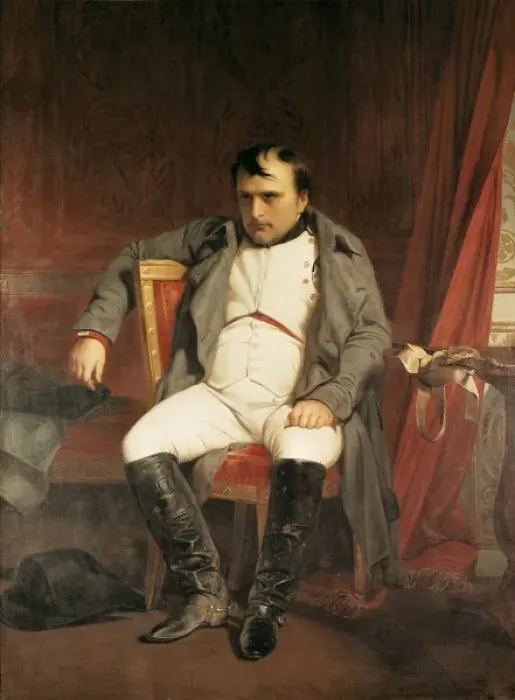 Framed Print : Napoleon after his Abdication Print, 1814 Oil on Canvas Framed Print : Napoleon after his Abdication Print, 1814 Oil on Canvas