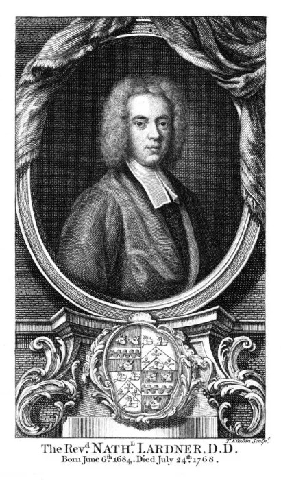 Framed Print : Engraved Print of Nathaniel Lardner