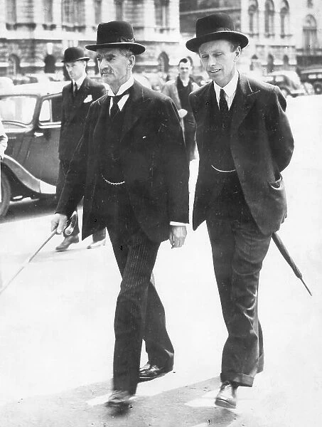 Neville Chamberlain and Alec Douglas-Home