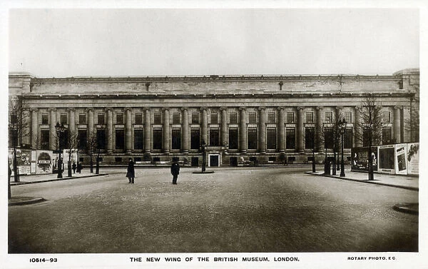 The New North Wing (King Edward VIIs Galleries) of the British Museum, Bloomsbury