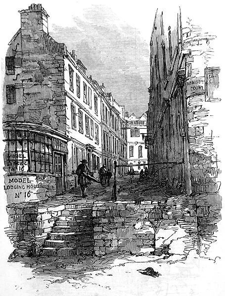 Newcastle Court, London, 1866