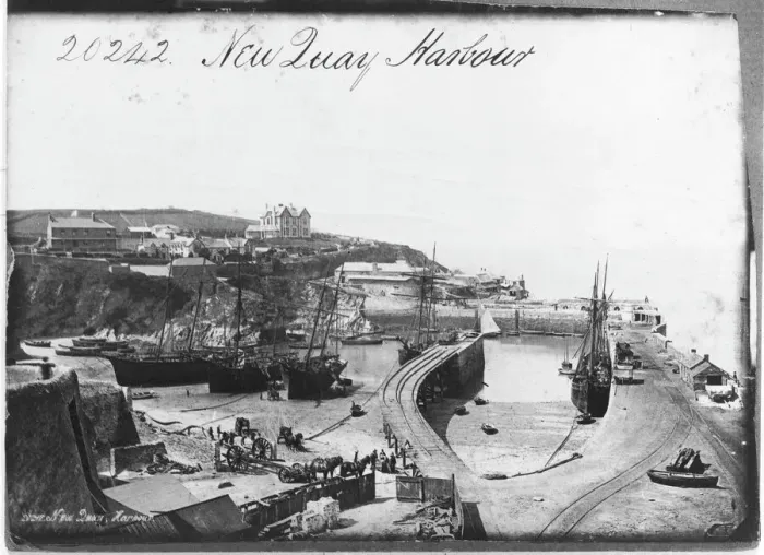 Framed Print : Newquay Docks Harbour Print Framed Print : Newquay Docks Harbour Print