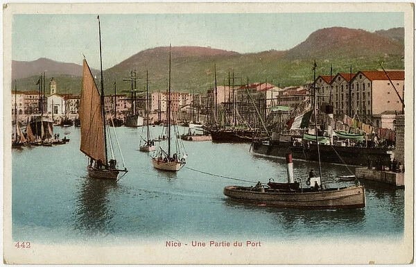 Nice, France - A view of the port