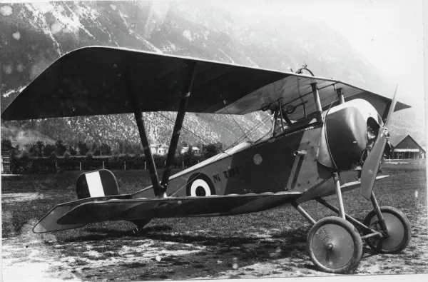 Nieuport 11 Bebe, used by the Italian air force