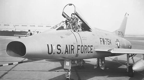 North American YF-100A Super Sabre 52-5754