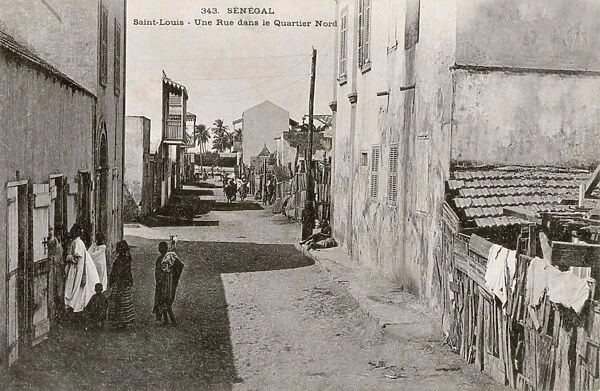Northern district in Saint-Louis (Ndar), Senegal