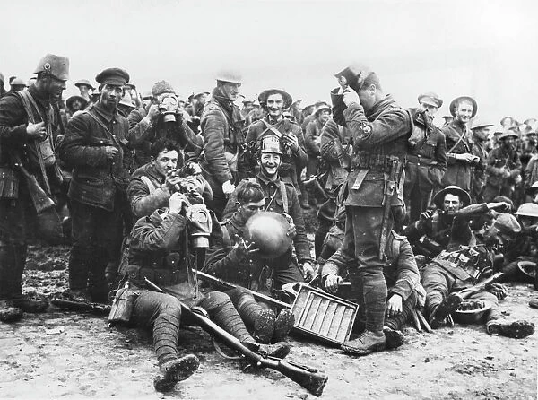 Northumberland Fusiliers at St Eloi 1916