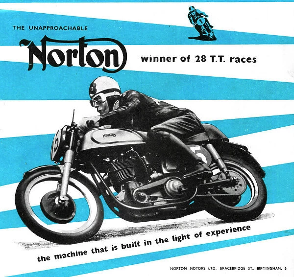 Norton Motorbike, winner of 28 TT Races