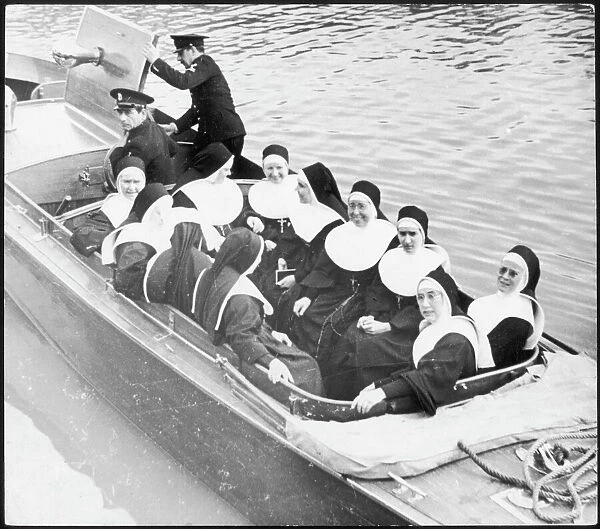 Nuns in Boat
