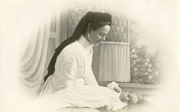 Nurse with Baby