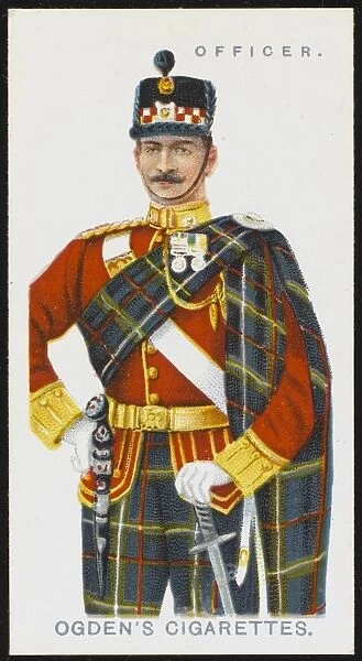 OFFICER. An Oficer from the Highland Light Infantry, formed in 1777