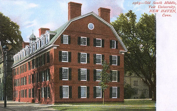 Old South Middle, Yale University, New Haven, USA