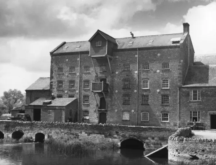 Framed Print : Olney Watermill Print Framed Print : Olney Watermill Print