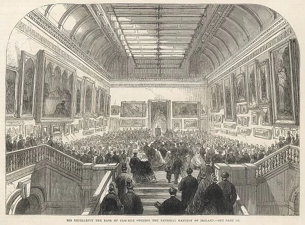 Opening of the National Gallery of Ireland