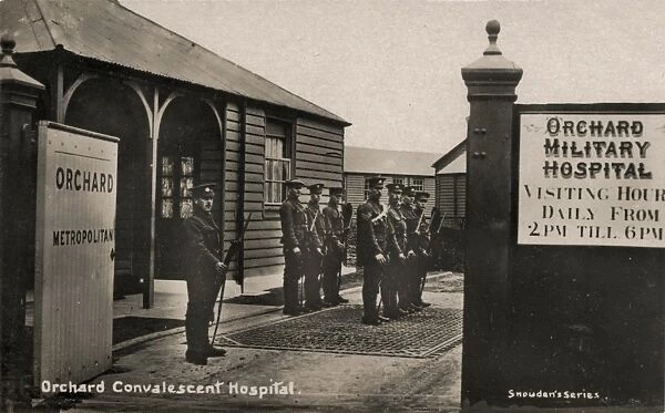 Orchard Hospital entrance c. 1916 Snowden s