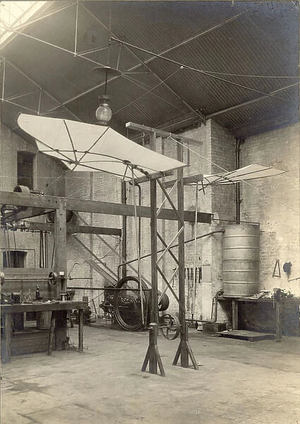 The ornithopter flying fox design of Major R F Moore u