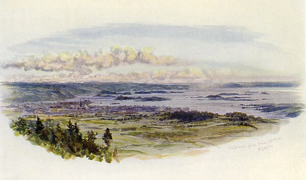 Oslo  /  Distant View 1909