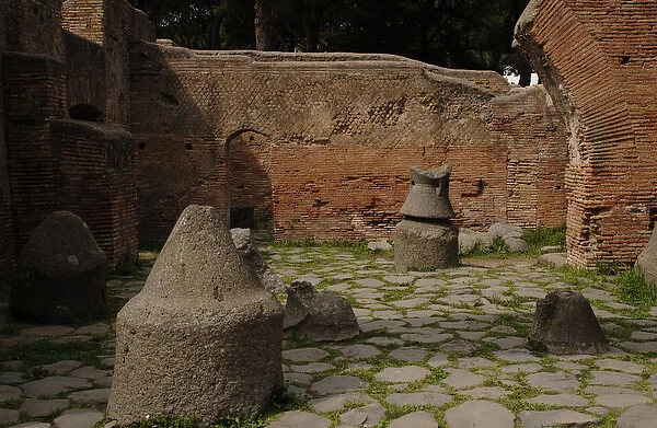 Ostia Antica. House of the Millstones