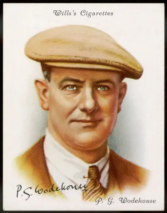 Framed Print : Black and white Print of Sir Pelham Grenville Wodehouse Framed Print : Black and white Print of Sir Pelham Grenville Wodehouse
