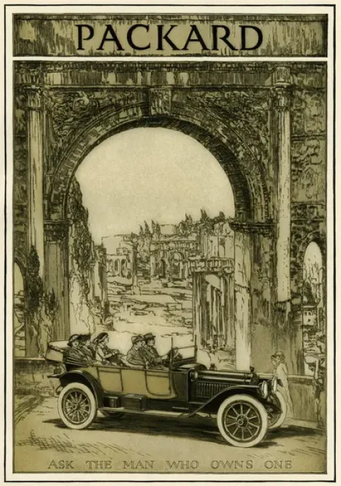 Framed Print : Mary Evans Prints Online - Packard 38 Phaeton Print, 1913 Framed Print : Mary Evans Prints Online - Packard 38 Phaeton Print, 1913