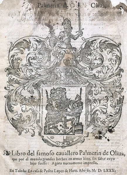 Palmeri?n de Oliva. Home edition printed in Toledo by Pedro