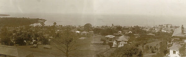 Panorama of Freetown, Sierra Leone, West Africa