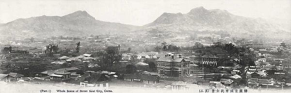Panoramic view Seoul, Korea, c. 1910