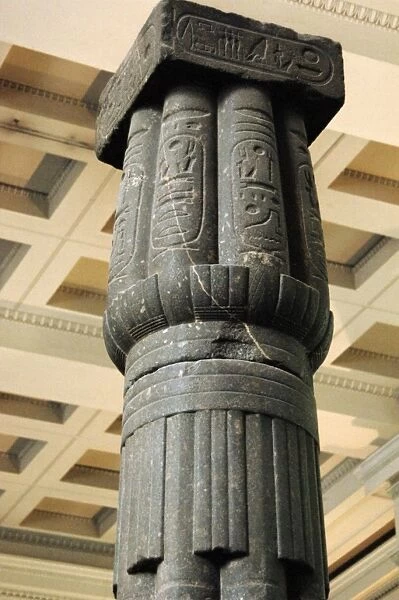Papyriform column. Egypt