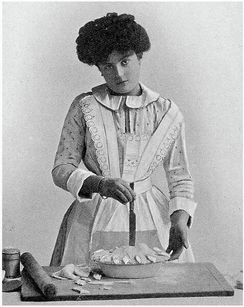 Pastry making - Slit On Top 1907