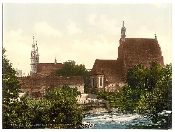 Pfarr Church, Bromberg, Silesia, Germany (i. e. Bydgoszcz, P