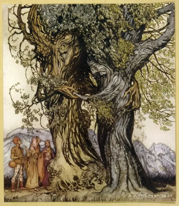 Framed Print : Philemon and Baucis Print Framed Print : Philemon and Baucis Print