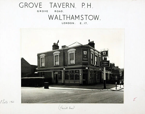 Photograph of Grove Tavern, Walthamstow, London