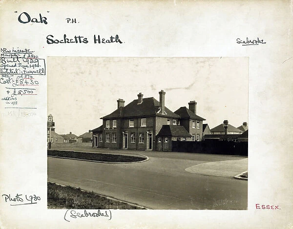 Photograph of Oak PH, Socketts Heath, Essex