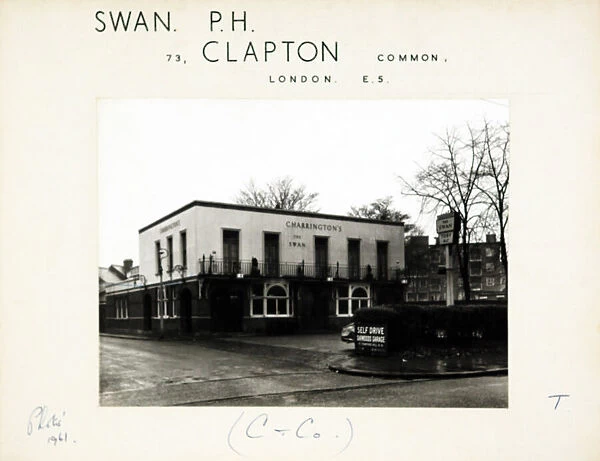Photograph of Swan PH, Clapton, London