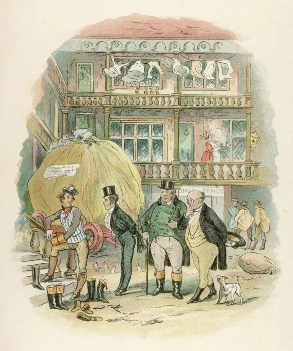 Framed Print : Print of Mr Samuel Weller from Charles Dickens' Pickwick Framed Print : Print of Mr Samuel Weller from Charles Dickens' Pickwick
