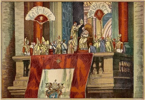 Pius XII Enthroned