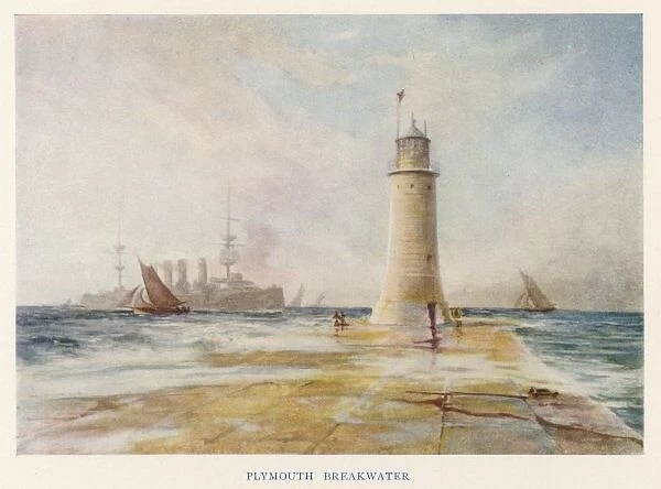 Plymouth  /  Breakwater 1908