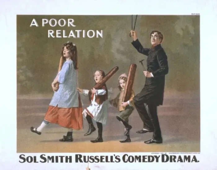 Framed Print : Print of a Poor Relation, c1901 Framed Print : Print of a Poor Relation, c1901