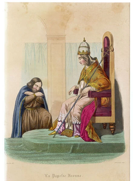 Pope Joan or Joanna, legendary female pope