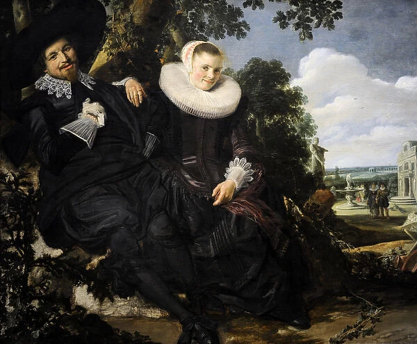 Portrait of a Couple, c. 1622, by Frans Hals (c. 1582-1666)