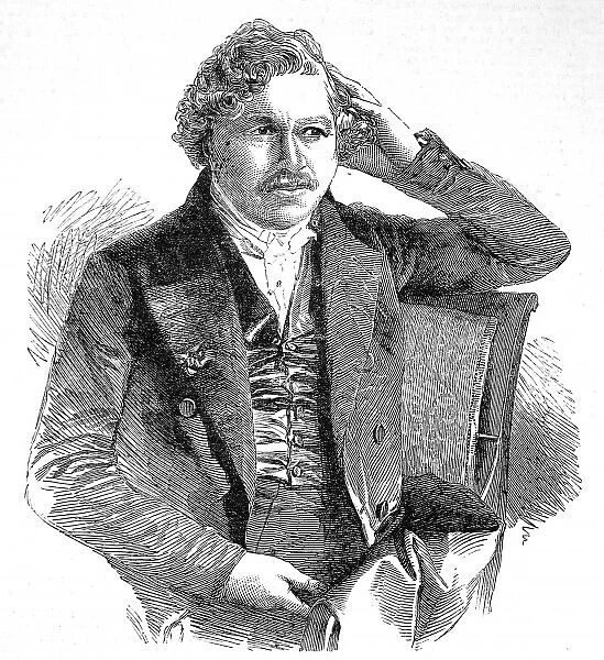 Portrait of M. Louis Daguerre