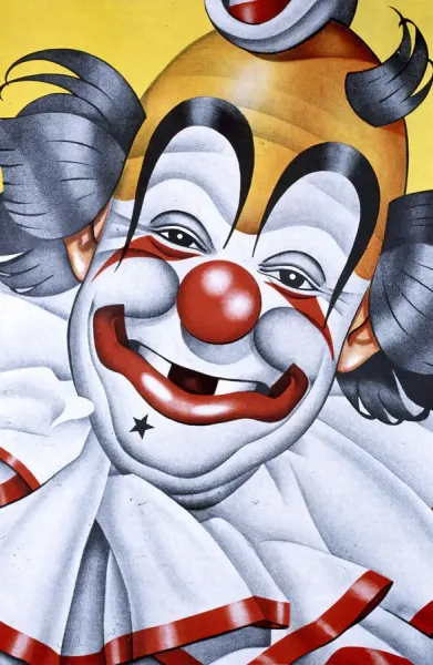 Clown サマーピクニック ハーマンミラー アートポスター Clown Circus