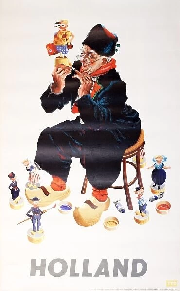 Poster promoting Holland - Toymaker